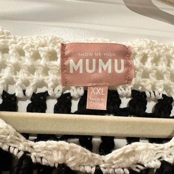 Show Me Your Mumu Sweater/Bathing suit cover up size XXL - Picture 2 of 3